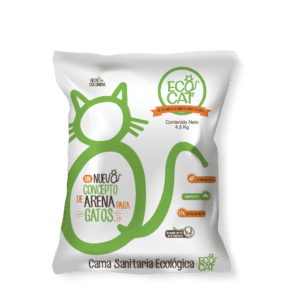 Arena para gatos Cama sanitaria ecológica 4.5 Kg