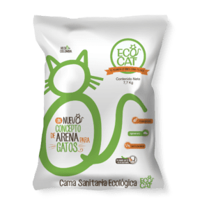 Arena para gatos  Cama sanitaria ecológica 7.7 Kg